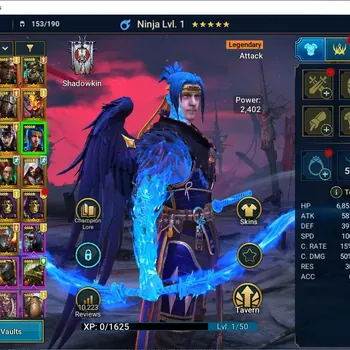 Raid: Shadow Legends Accounts Mid-Game Lv 18|746K Power|23