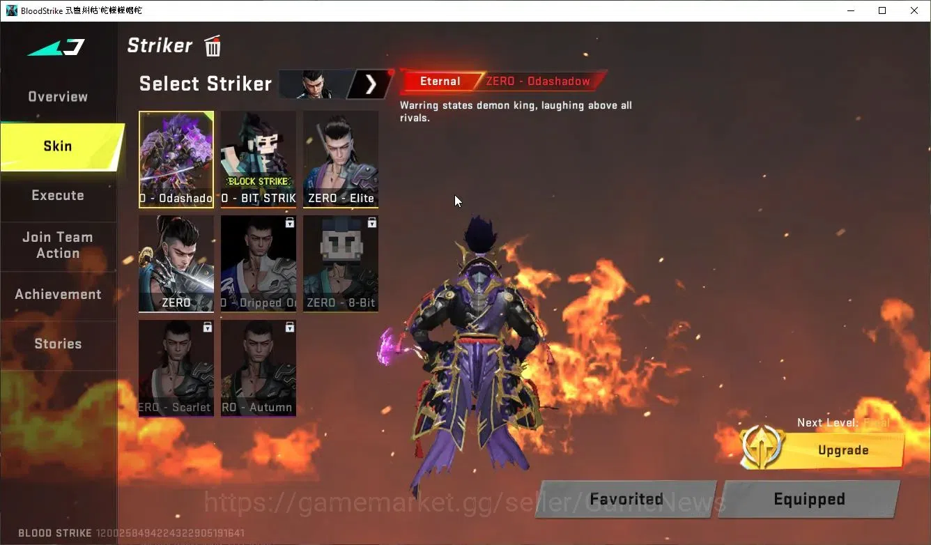 Blood Strike Accounts ASIA|ETERNAL Zero+Collab BLEACH Byakuya,EVA-KAtya, image 3