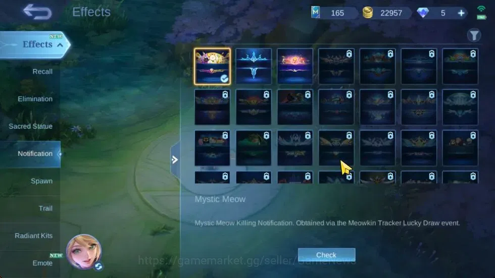 Mobile Legends: Bang Bang Accounts Hero 78|Skin 102|Covenant Benedetta,S.A.B.E.R Sabe image 16