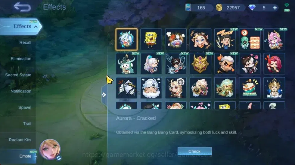 Mobile Legends: Bang Bang Accounts Hero 78|Skin 102|Covenant Benedetta,S.A.B.E.R Sabe image 18