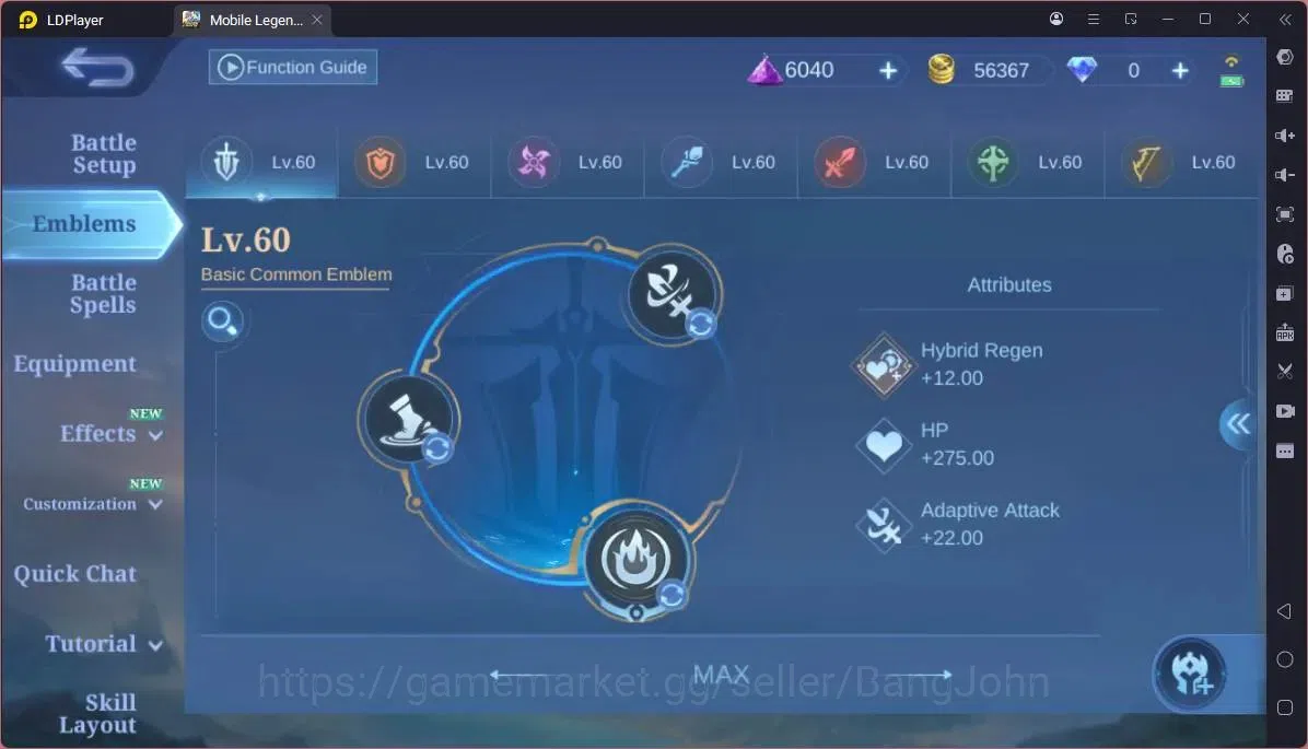 Mobile Legends: Bang Bang Accounts GLOBAL Hero 103 Skin 187|11.11 Haya|Sandrio Change image 3