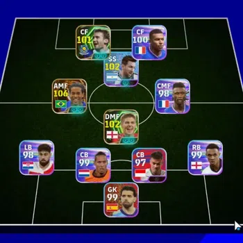 eFootball Accounts Legends & Iconic Players Android|BigTime Ronaldinho,Epic Gerrard,Andriy S,ShowTime TFFC26