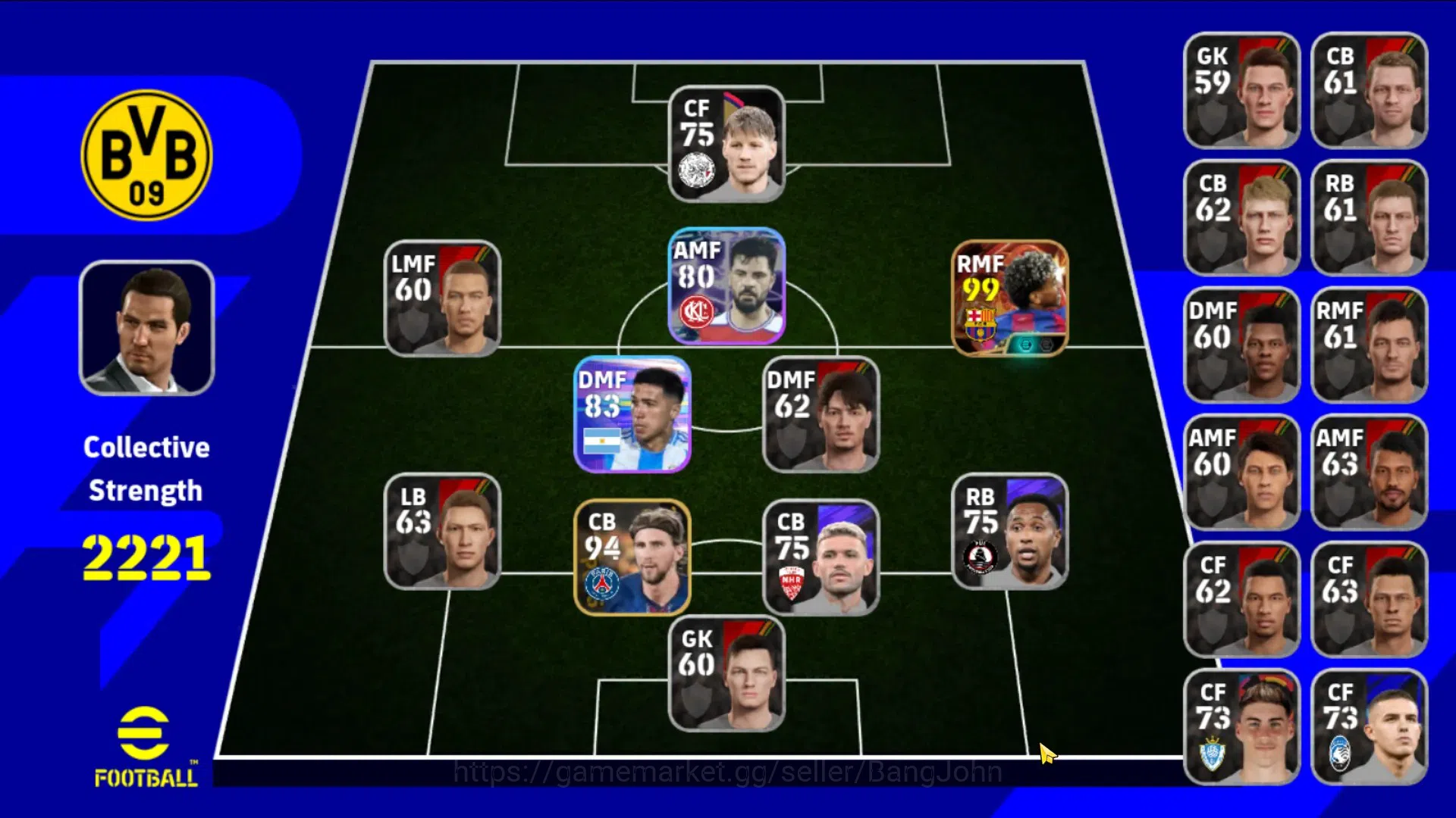 eFootball Accounts Android|PW 2221|Lamine Yamal BT New|Fresh Starter| image 4