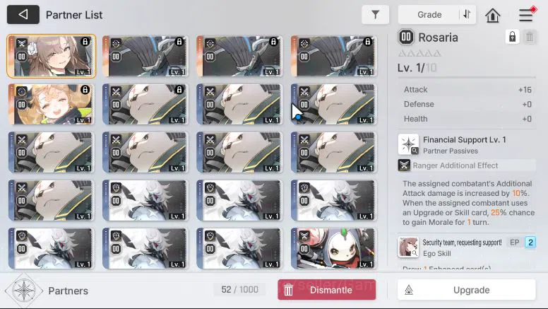 Chaos Zero Nightmare Accounts GLOBAL Verif | Lv05 | Fresh Starter Kayron + 5 SR  image 4
