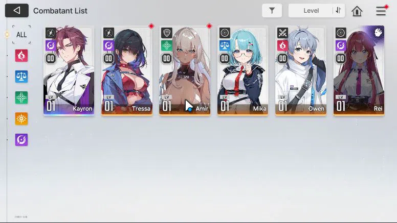 Chaos Zero Nightmare Accounts GLOBAL Verif | Lv05 | Fresh Starter Kayron + 5 SR  image 5
