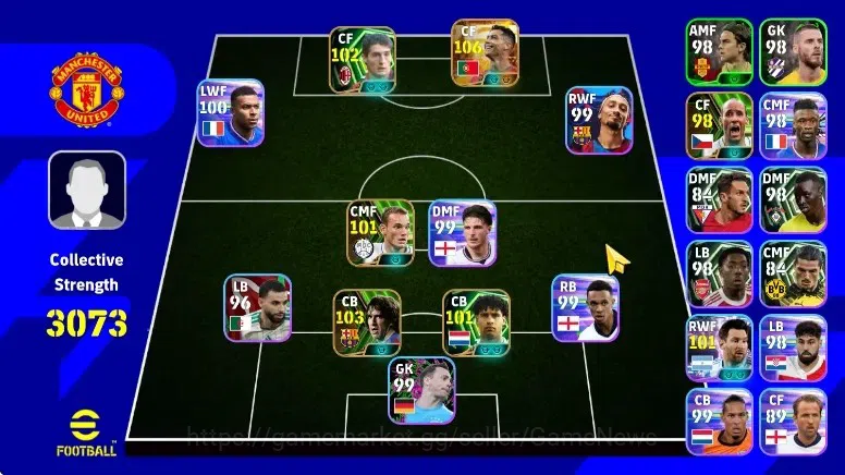 eFootball Accounts Legends & Iconic Players Android|Big Time Cristiano Ronaldo 22 Jun'26|Epic Carles Puyol,Daniel 1