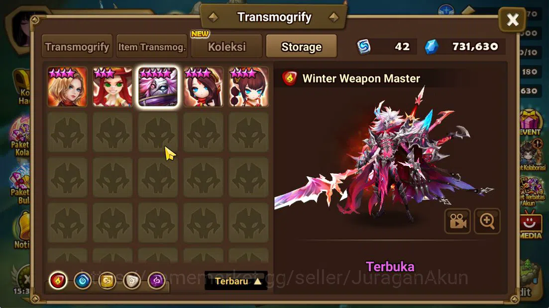 Summoners War: Sky Arena Accounts End-Game ASIA Lv 100|2 LD (Pater,Manannan)| 33 NB5 Total(Abellio,Sonia,Theodora,Etc)+65 16