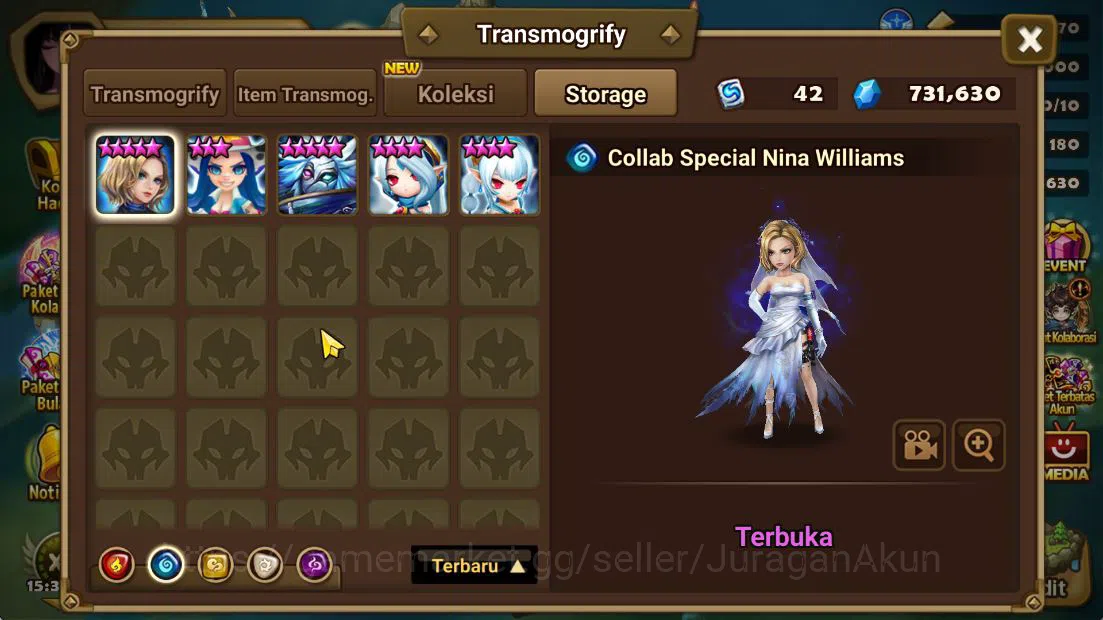 Summoners War: Sky Arena Accounts End-Game ASIA Lv 100|2 LD (Pater,Manannan)| 33 NB5 Total(Abellio,Sonia,Theodora,Etc)+65 17