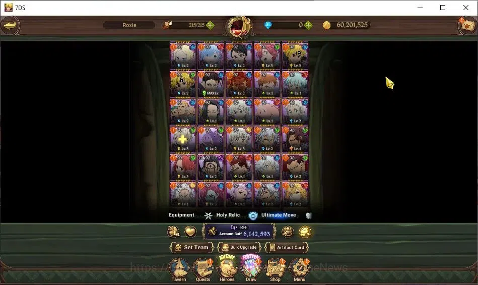 The Seven Deadly Sins: Grand Cross Accounts ASIA|6,1M CC|102 LS|5 LR+11 UR+Collab Konosuba,ReZ image 8