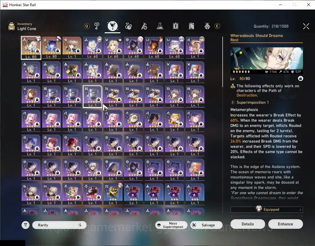Honkai Star Rail Accounts Asia|TL 63|5 Limited|(Firefly,The Dahlia)+Sign,Eva image 6