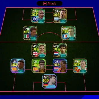 eFootball Accounts Legends & Iconic Players Mobile|PW 3185|Epic Baggio,Cantona, Agüero