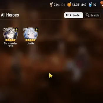 Epic Seven Accounts Starter Global UnVerif|New Era|2 ML(Lisette,Commander Pavel)+Ruiza,Estele,Iseria,Landy,Etc|Poh ON|Abys F