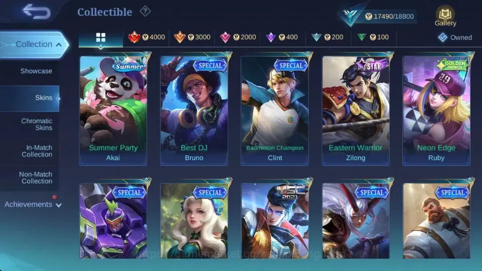 Mobile Legends: Bang Bang Accounts Global|Hero 83|Skin 100|Seasoned|CC Natalia|Gara|S image 8