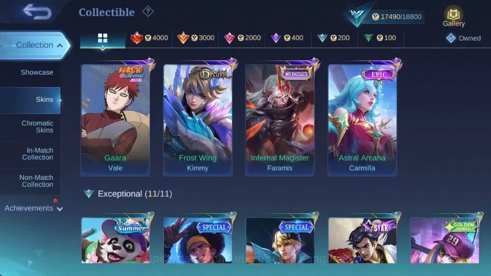 Mobile Legends: Bang Bang Accounts Global|Hero 83|Skin 100|Seasoned|CC Natalia|Gara|S image 9