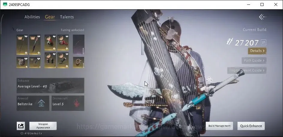 Where Winds Meet Accounts GLOBAL|Lv 95|GS 27K|Abyss Conqueror|2 Harmonic Cor image 11