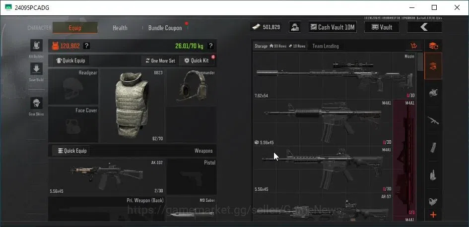 Arena Breakout Accounts MOBILE Lv30|SV 12M|CV 10M|Peace Set|AK12 GM,AKS74U image 3