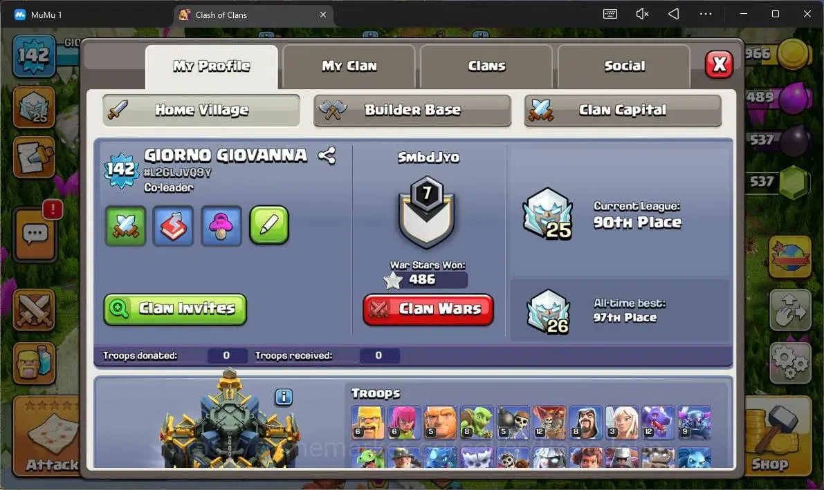 Clash of Clans Accounts Global |TH 17-BH 10|LVL 142|HH 8|BK 30,AQ 36,MP 43 image 1