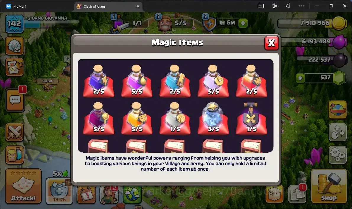 Clash of Clans Accounts Global |TH 17-BH 10|LVL 142|HH 8|BK 30,AQ 36,MP 43 image 5