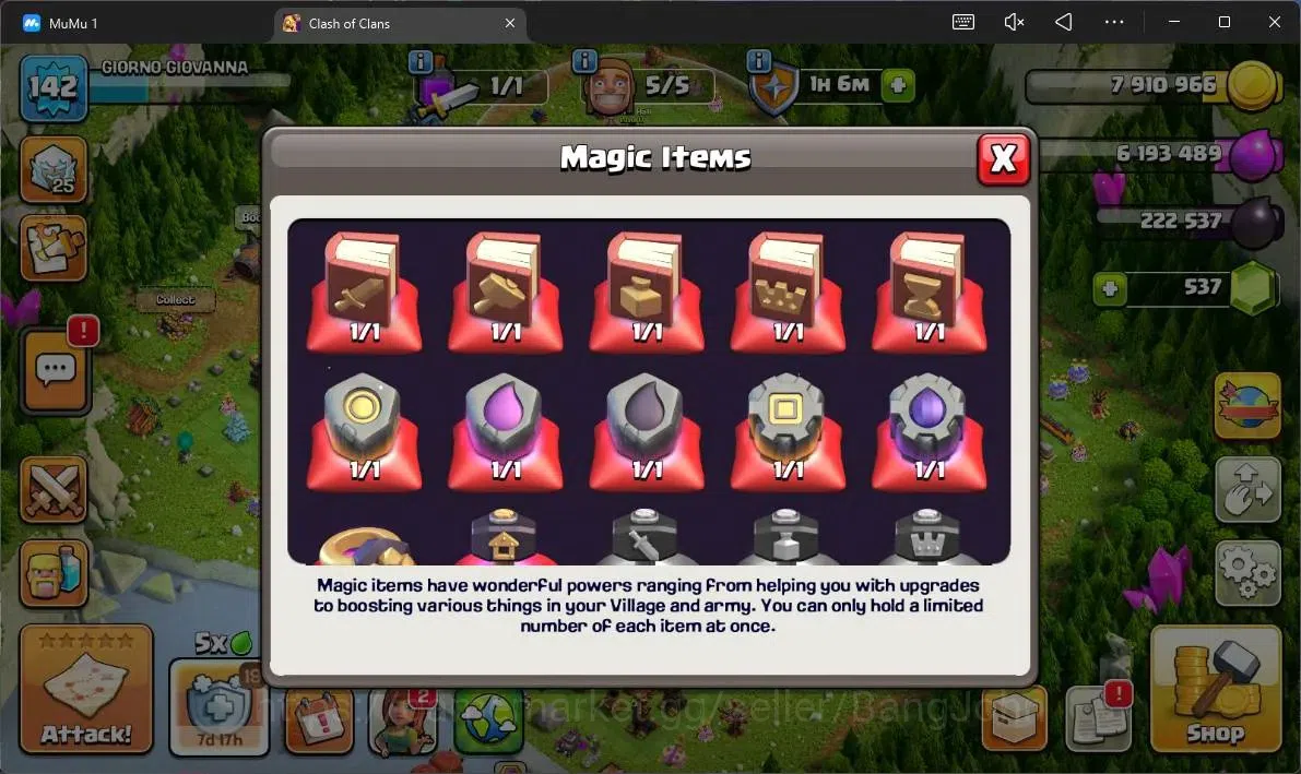 Clash of Clans Accounts Global |TH 17-BH 10|LVL 142|HH 8|BK 30,AQ 36,MP 43 image 6