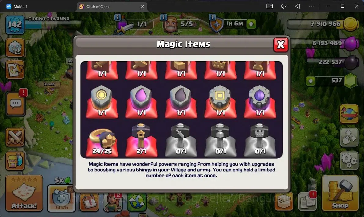 Clash of Clans Accounts Global |TH 17-BH 10|LVL 142|HH 8|BK 30,AQ 36,MP 43 image 7