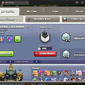 Clash of Clans High-End Global |TH 17-BH 10|LVL 142|HH 8|BK 30,AQ 36,MP 43 image 1