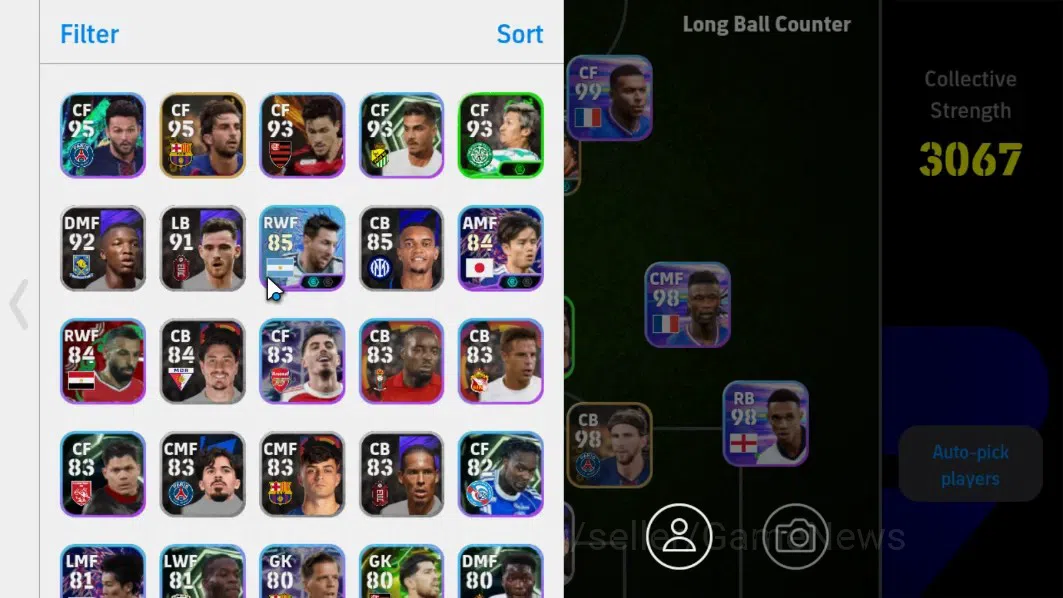 eFootball Accounts Android|Epic Ruud Gullit,Eden Hazard,Andry Shevche image 2