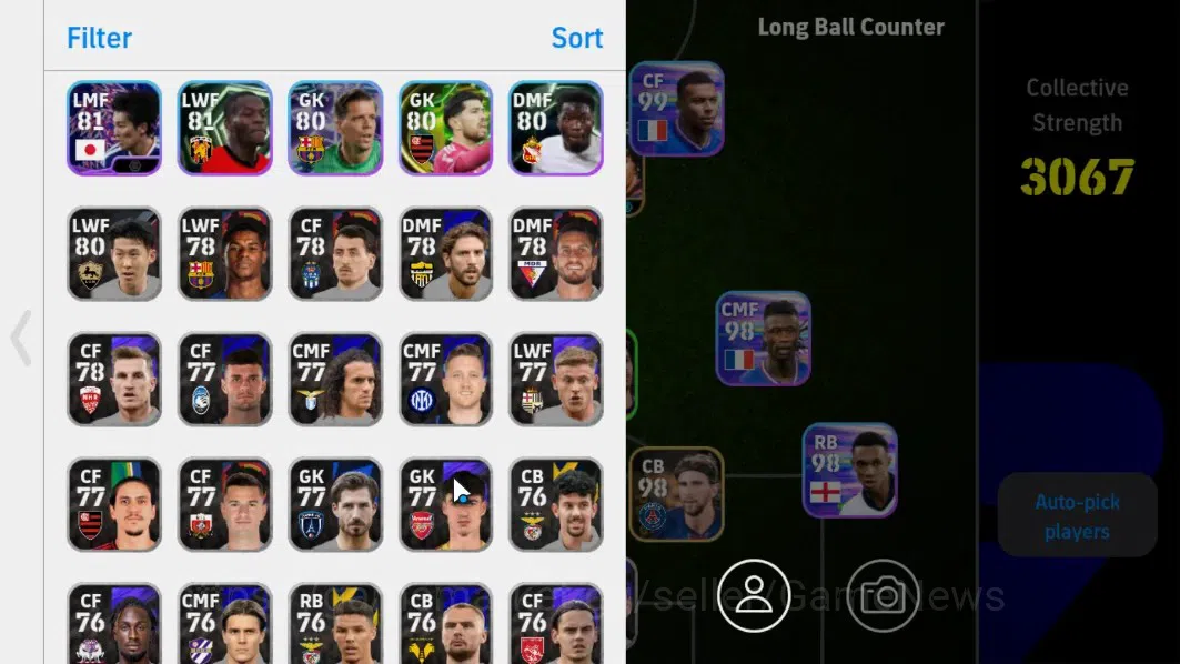 eFootball Accounts Android|Epic Ruud Gullit,Eden Hazard,Andry Shevche image 3