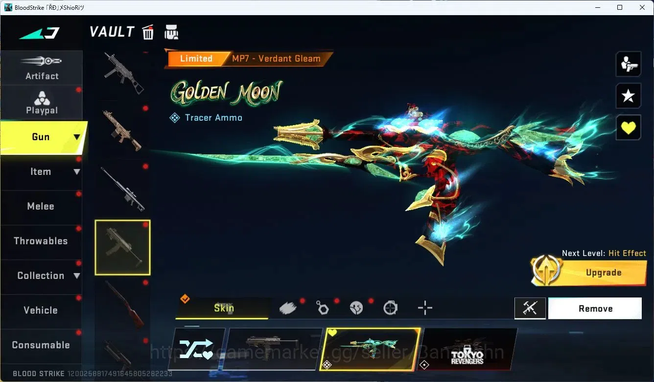 Blood Strike Accounts ASIA | 1 ETERNAL: Desert Eagle | 1 ULTRA MELEE: On image 16