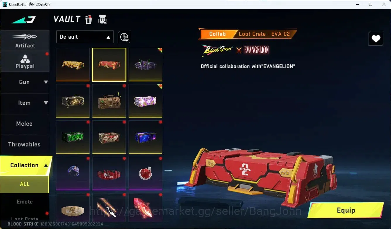 Blood Strike Accounts ASIA | 1 ETERNAL: Desert Eagle | 1 ULTRA MELEE: On image 20