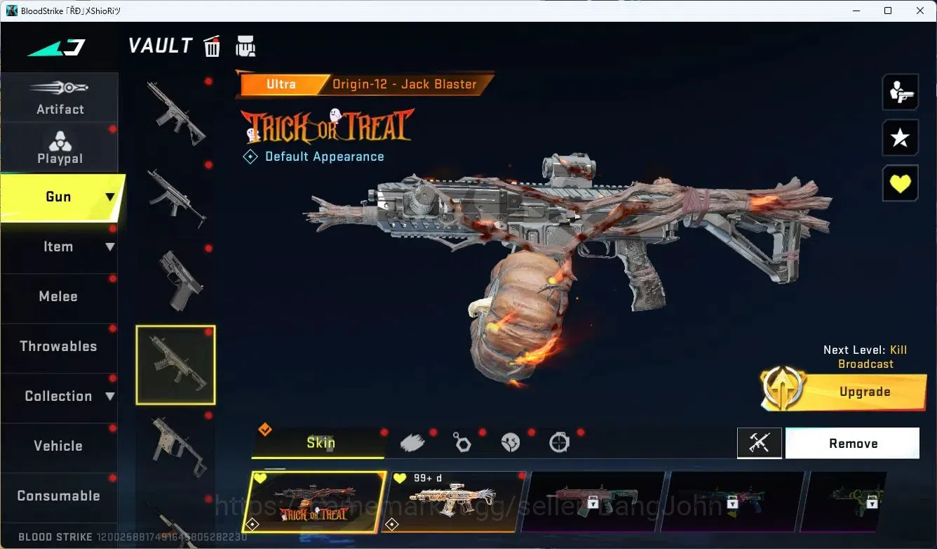 Blood Strike Accounts ASIA | 1 ETERNAL: Desert Eagle | 1 ULTRA MELEE: On image 5