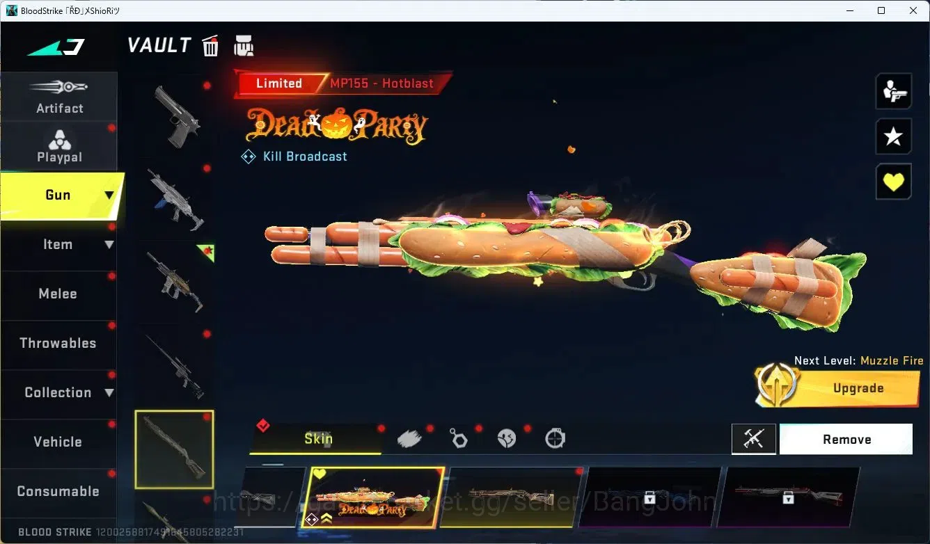 Blood Strike Accounts ASIA | 1 ETERNAL: Desert Eagle | 1 ULTRA MELEE: On image 8