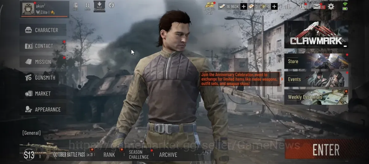 Arena Breakout Accounts High Value MOBILE|Lv 30|SV 20,1M|CV 16,9M|Rank Now Elite I|Change Name ON|Log Infinite|Take 1