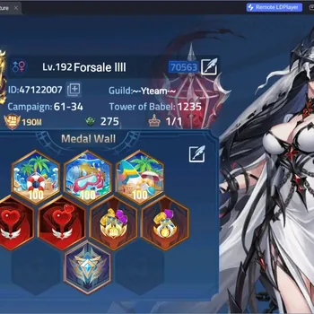 Mobile Legends: Adventure Accounts Global 705xx|Lv.192|190M Power|Camp 61-34|Vip 10|31 Awaken|5 UR |8 Epic|23 Elite|2,708