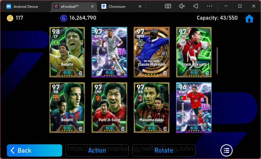 eFootball Accounts Power 3215|George BestBigtime,Scholes epic,Justin image 7