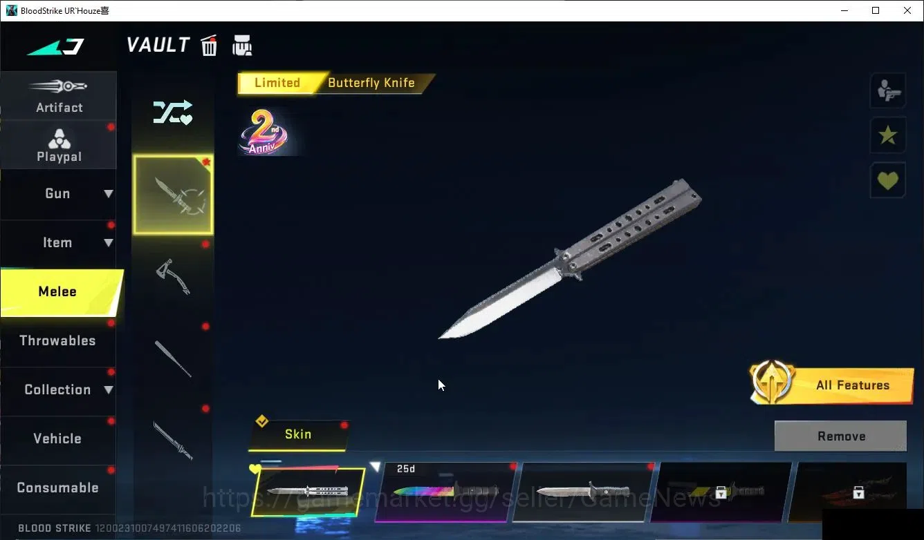 Blood Strike Accounts ASIA|ETERNAL Lv4 UMP45,DeAgle+Collab TOKRAV MCX,FN image 14