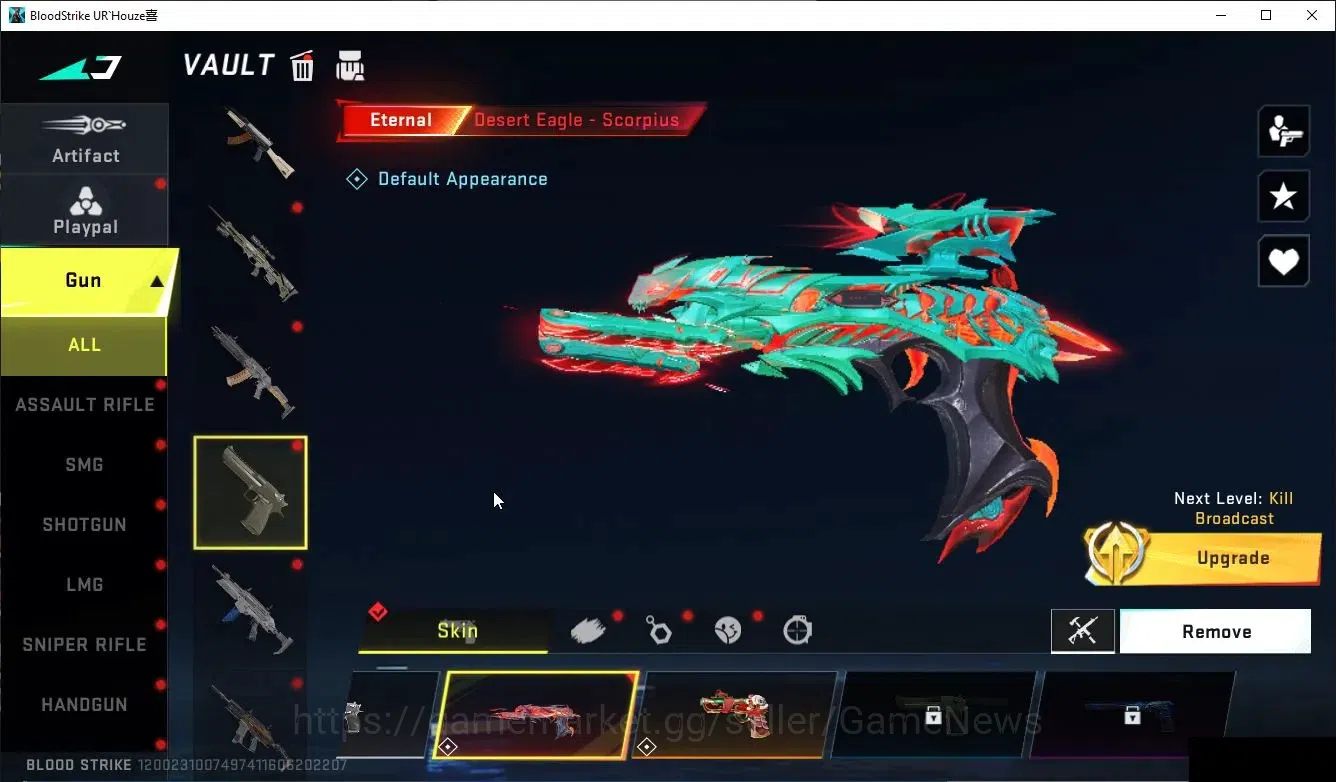 Blood Strike Accounts ASIA|ETERNAL Lv4 UMP45,DeAgle+Collab TOKRAV MCX,FN image 16
