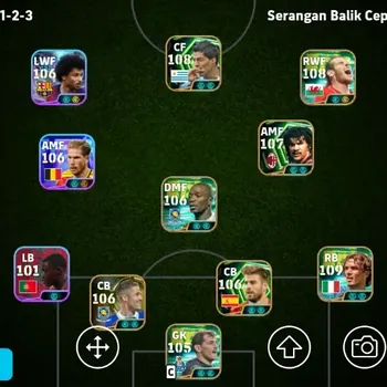 eFootball Accounts Legends & Iconic Players Android|PW 3277|Epic Gullit Suarez Bale Maldini Makalele Pique GaryCahill