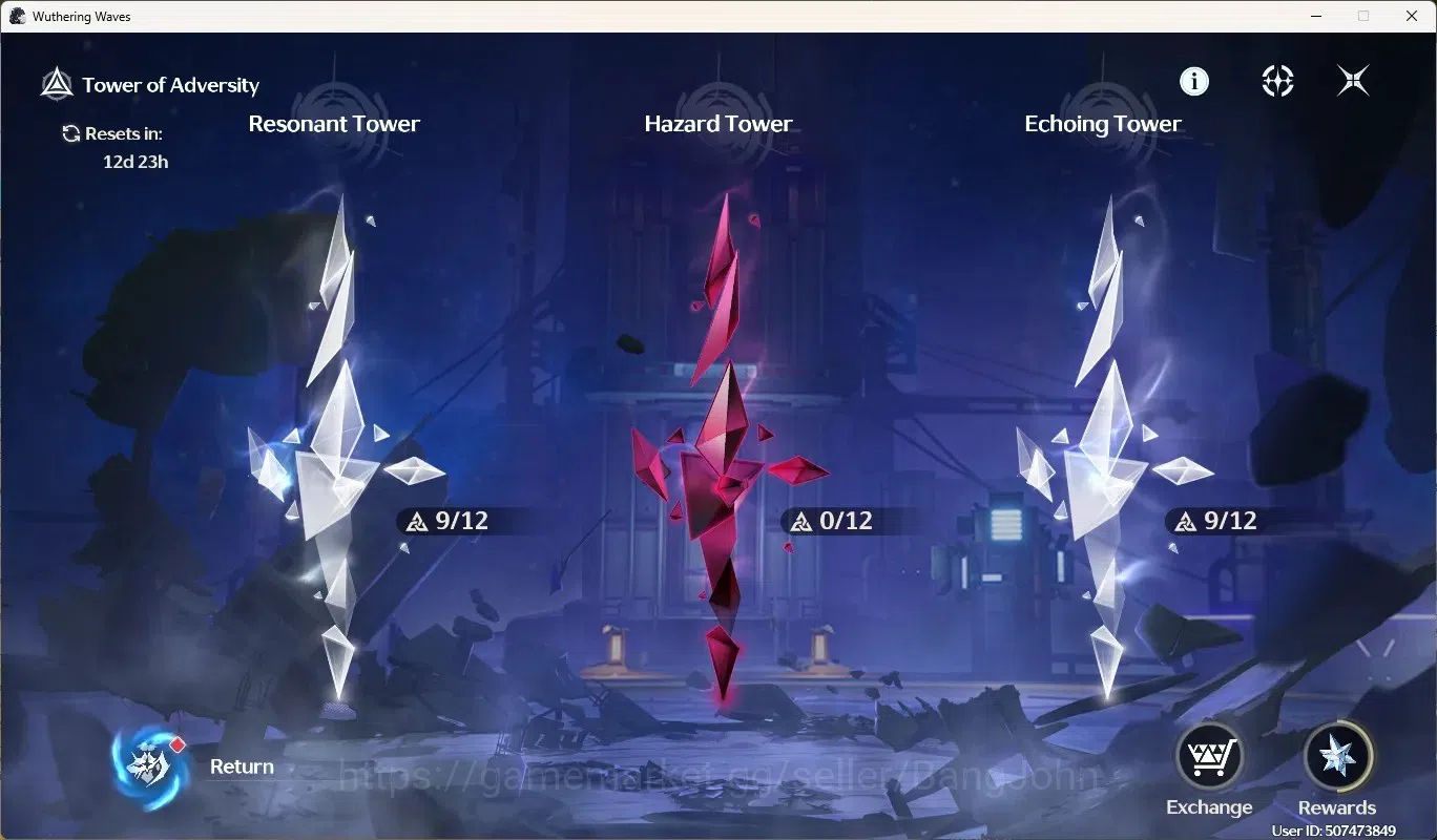 Wuthering Waves Accounts Starter NA|UL 49|Rank 5|2 Char Limited [Lucy,Rebecca]+Sign|Ready Unlock RC6Lucy | Mc Male 13