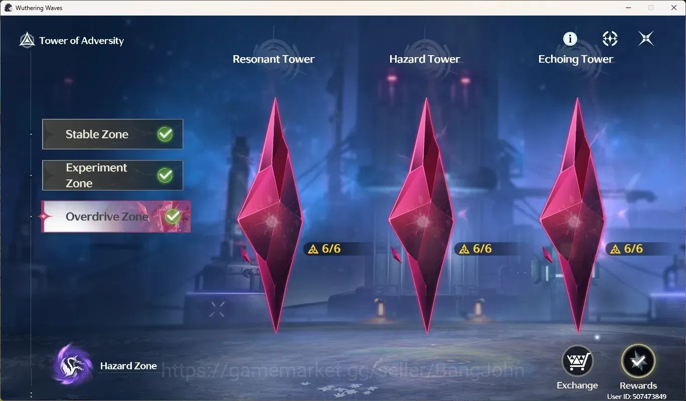 Wuthering Waves Accounts Starter NA|UL 49|Rank 5|2 Char Limited [Lucy,Rebecca]+Sign|Ready Unlock RC6Lucy | Mc Male 14