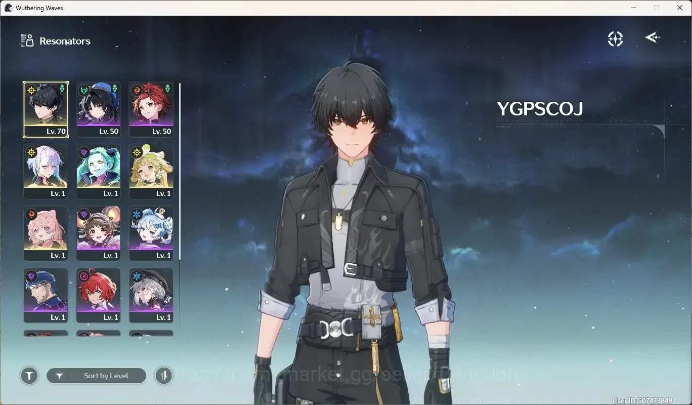 Wuthering Waves Accounts Starter NA|UL 49|Rank 5|2 Char Limited [Lucy,Rebecca]+Sign|Ready Unlock RC6Lucy | Mc Male 2