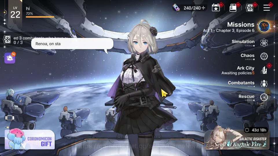 Chaos Zero Nightmare Accounts Global Lv 22|4 SSR [Yuki,Haru,Mei Lin,Renoa] + 7 S image 1