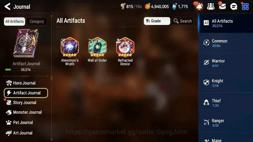 Epic Seven Accounts Global | Starter|3 ML(LRKrau,AVildred,Rhianna & Lu image 6