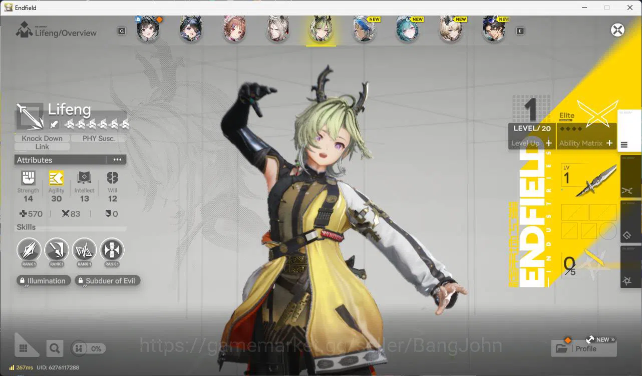 Arknights: Endfield Accounts EU | starter, tang tang, Ardelia, POGRA, lifeng, w image 6