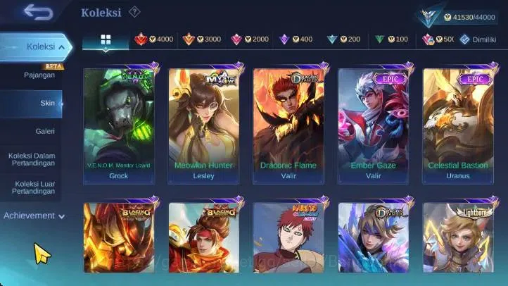 Mobile Legends: Bang Bang Accounts Global | HerO 112 Skin 205, Expert. CCC Natalia, N image 7