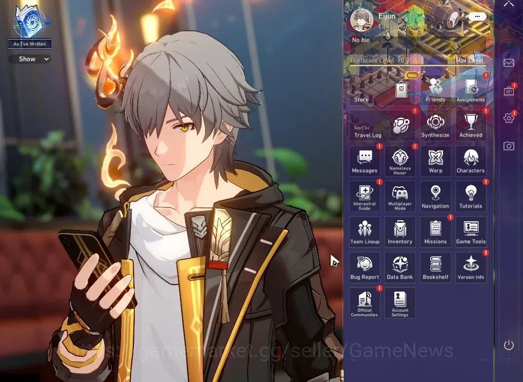 Honkai Star Rail Accounts Asia|TL 70|2 PremTeam|22 Limited|Mortenax,Acheron, image 1