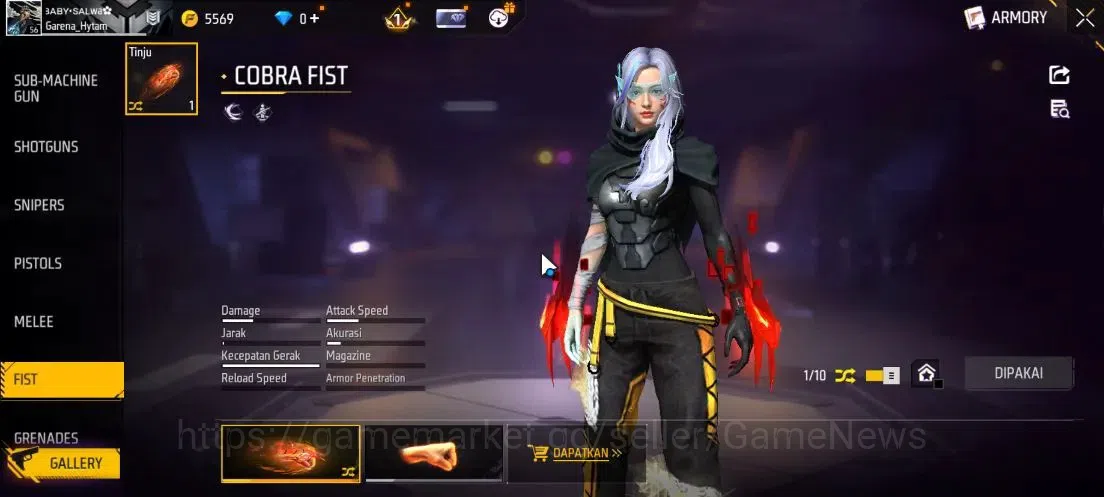 Free Fire Accounts Indonesia|Free HSR|M1887 Emerald Power|XM8 Destiny image 10