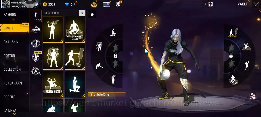 Free Fire Accounts Indonesia|Free HSR|M1887 Emerald Power|XM8 Destiny image 12