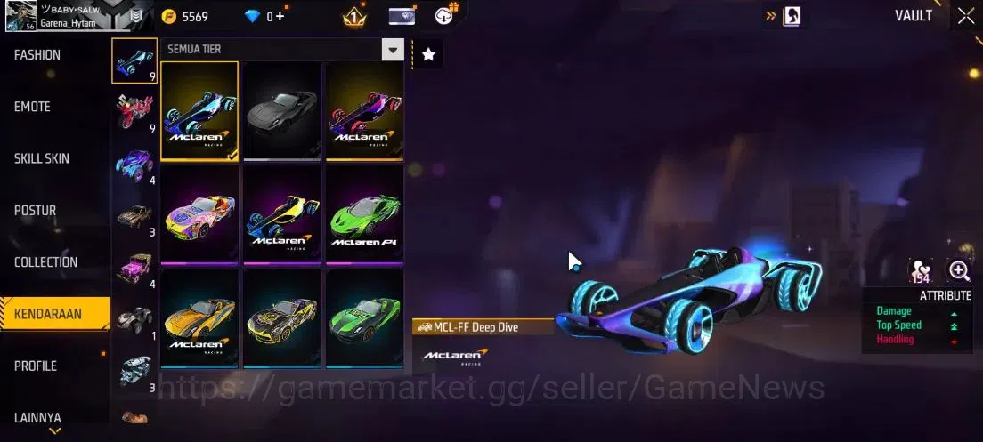 Free Fire Accounts Indonesia|Free HSR|M1887 Emerald Power|XM8 Destiny image 17