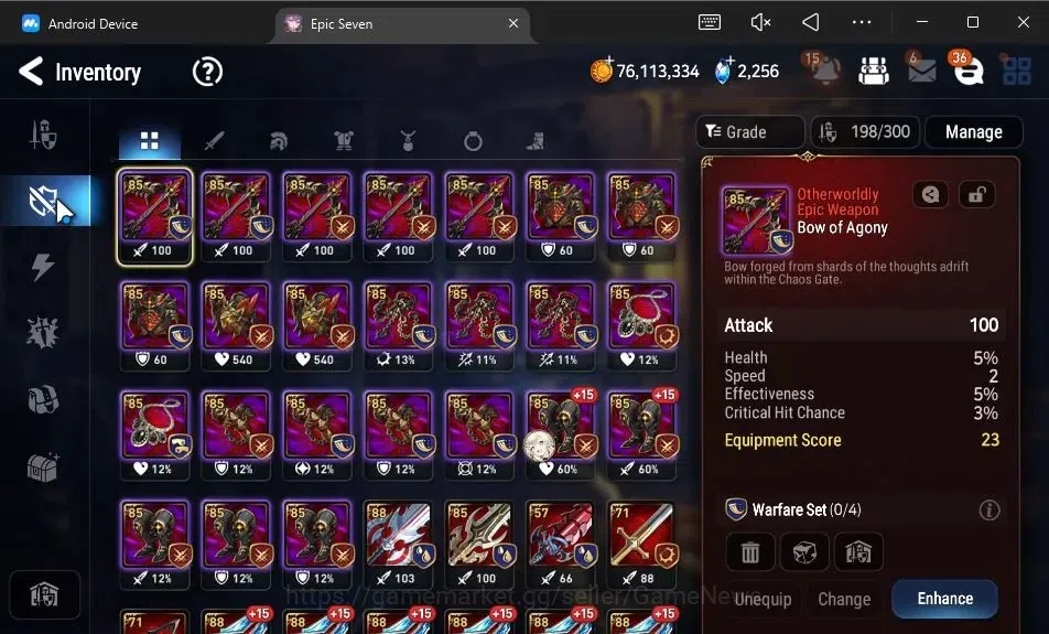 Epic Seven Accounts GLOBAL Unverif|New Era|9 ML(BArunka,Ruele oL,DK Sh image 11