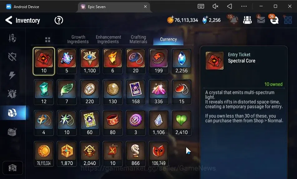 Epic Seven Accounts GLOBAL Unverif|New Era|9 ML(BArunka,Ruele oL,DK Sh image 14